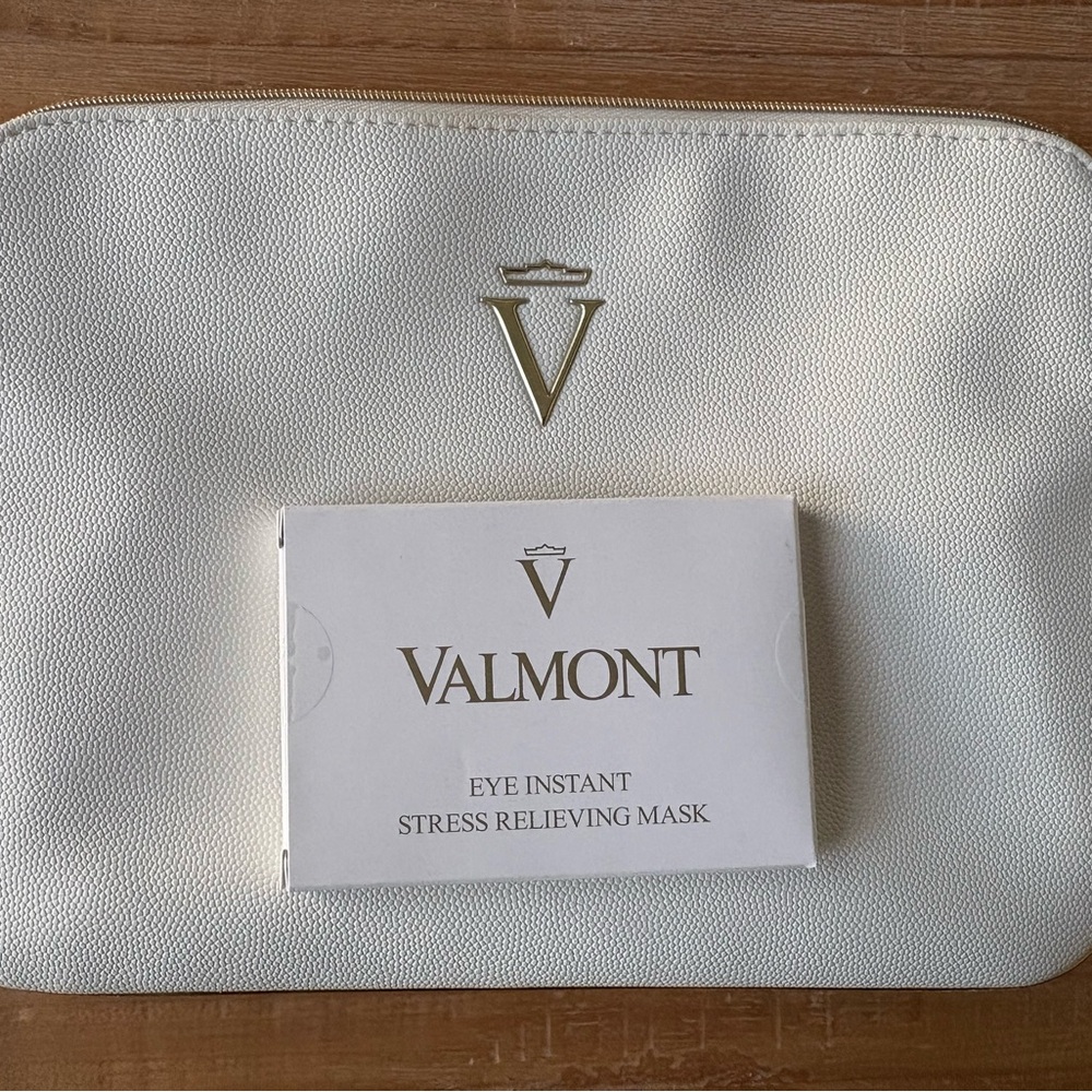 Valmont Eye Mask with Elegant White Pouch